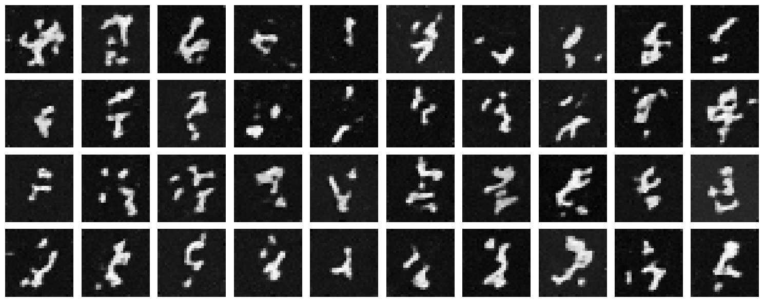 Time-conditioned samples epoch 1