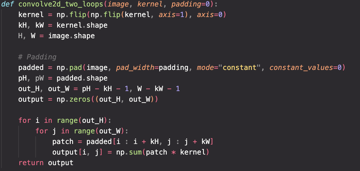 Two Loop Implementation